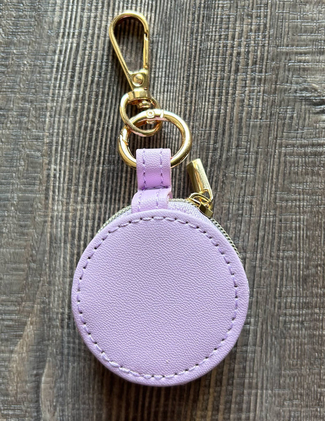 Jewelry Holder Keychain Purse Charm Black or Purple