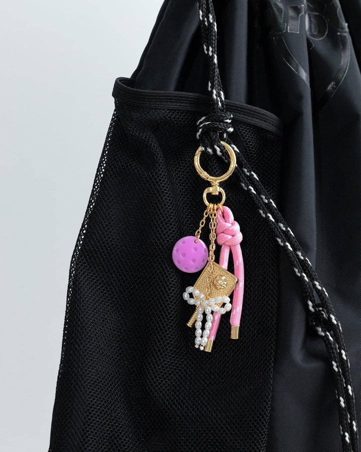Gameday Rally Time Pickleball Bag Charm Sessori