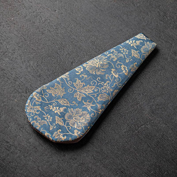 Vintage Style Embroidery Scissors with Random Brocade Sheath