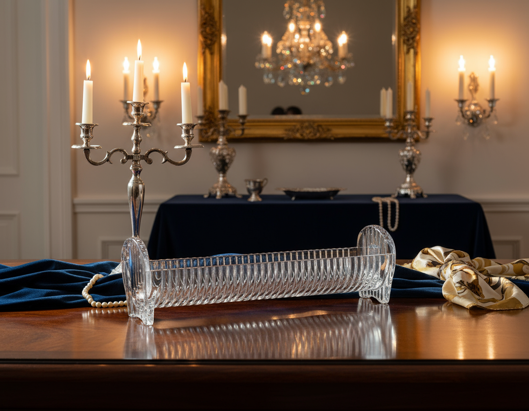 Harmony Cracker Tray with elegant backdrop