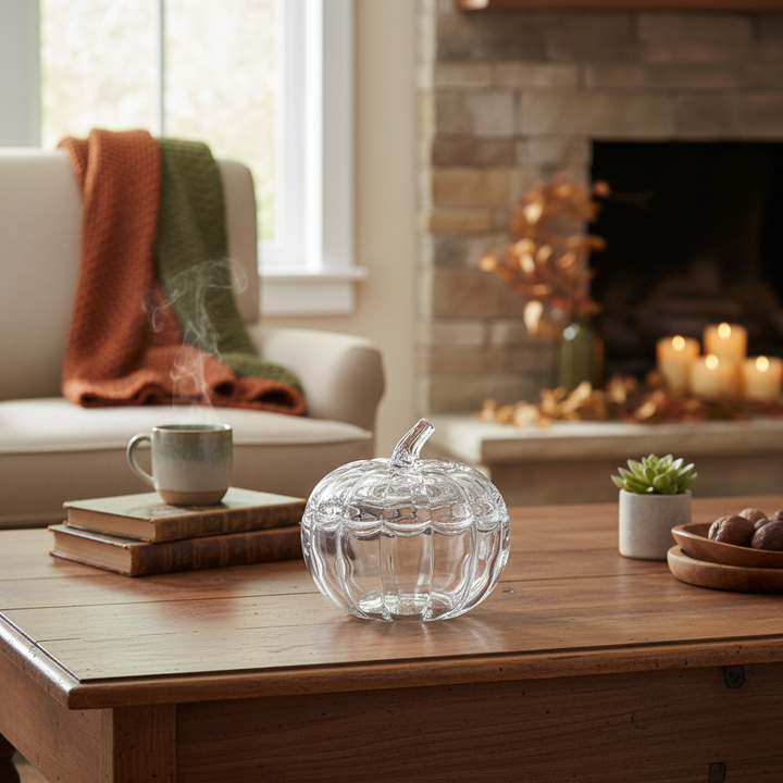 Harvest Pumpkin Jar - Cozy home