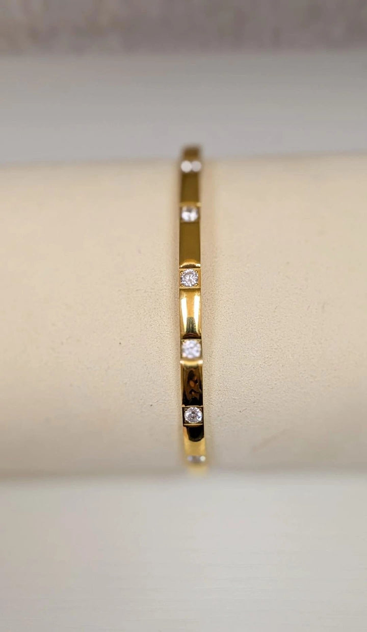 The Jamie Bracelet - Gold CHANSUTTPEARLS
