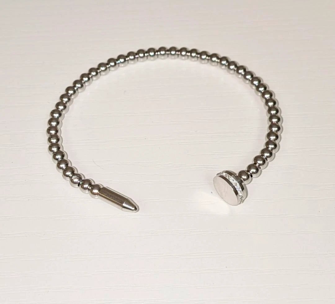 Beaded Nail Bracelet