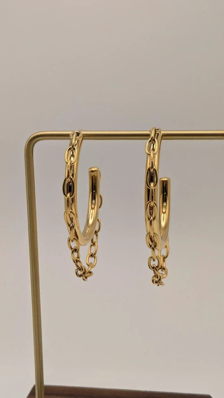 Gianna Hoops Sahira Jewelry Design