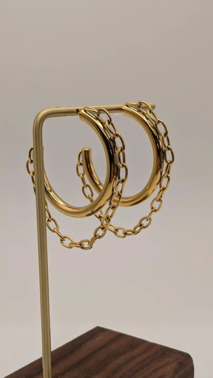 Gianna Hoops Sahira Jewelry Design