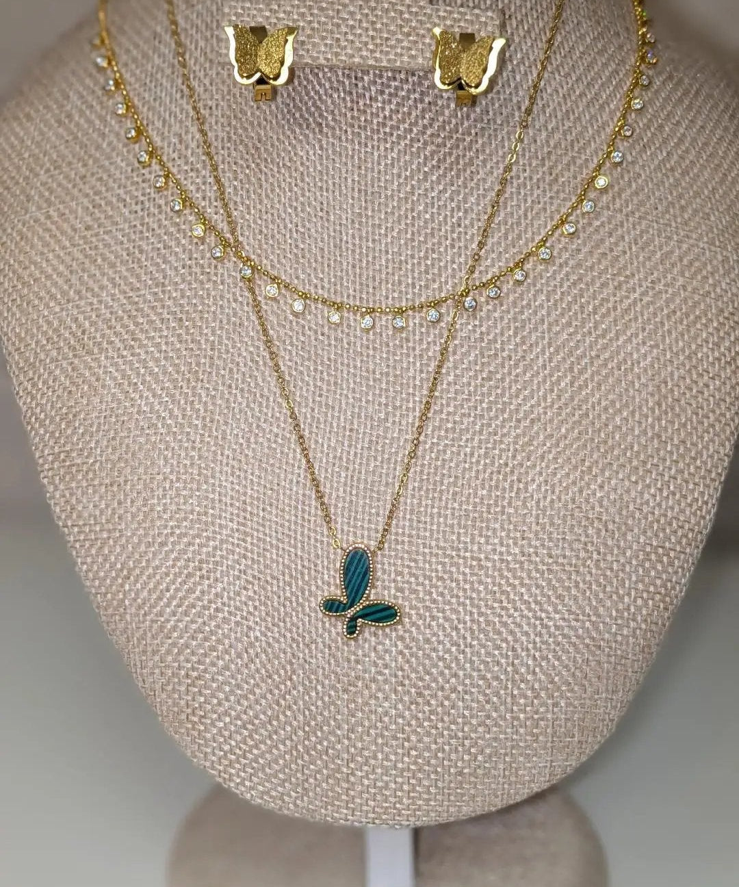 Golden Hour Paperclip Necklace Gold Filled True by Kristy Jewelry
