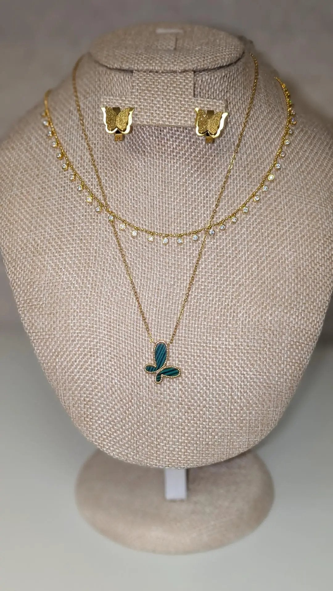 Golden Hour Paperclip Necklace Gold Filled True by Kristy Jewelry