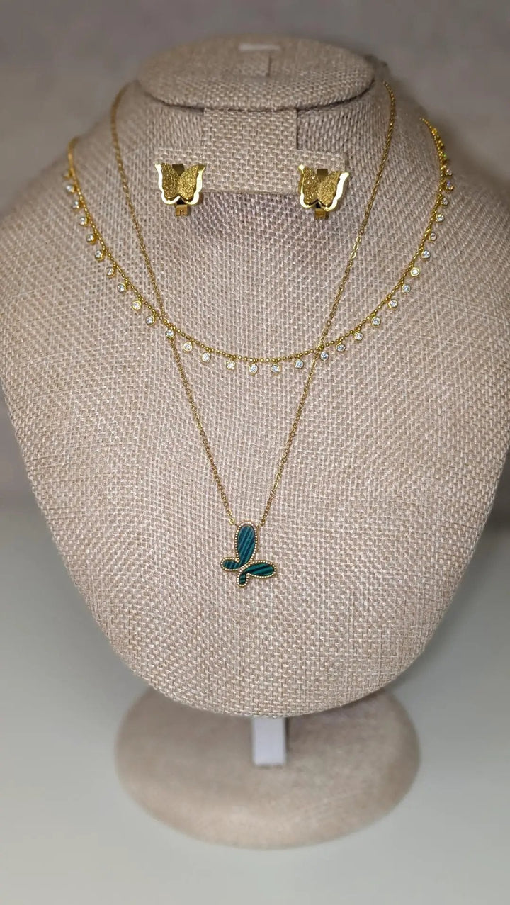 Golden Hour Paperclip Necklace Gold Filled True by Kristy Jewelry